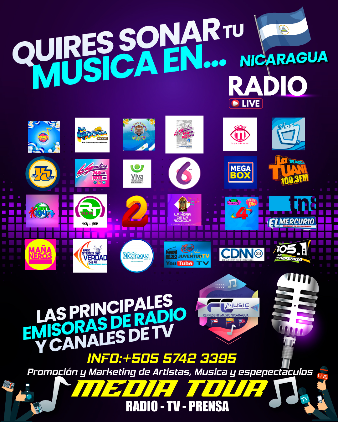 gira de medios nicaragua